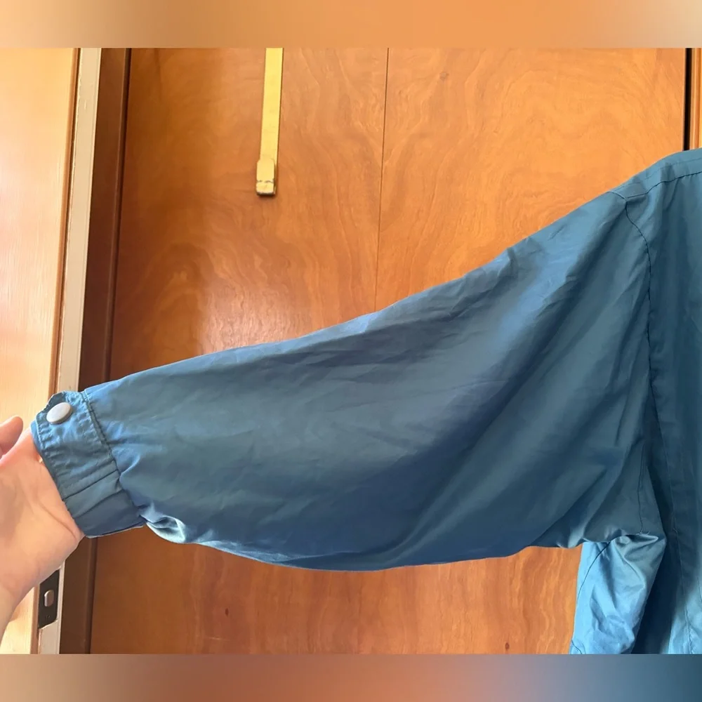 Teal Blue Women's Anorak Jacket - Unbranded - Picture 4 of 7